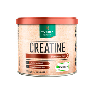 Creatina Creapure Nutrify 300g Creatine 100% Monohidratada em Oferta na Shopee