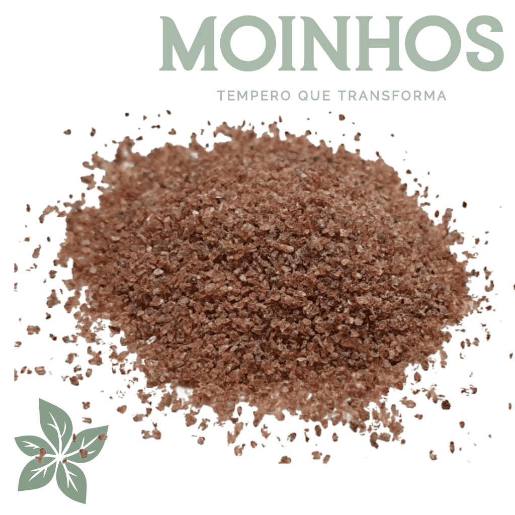 Sal Negro do Himalaia Fino (Kala Namak) – Sabor de Ovo Vegano 100% Natural Rico em Minerais