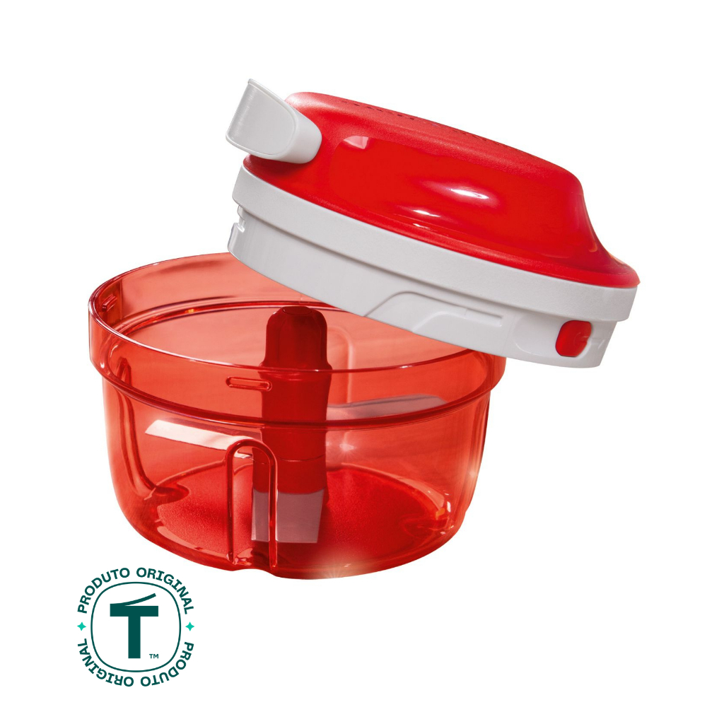 Mini Triturador de Alimentos Tupperware Turbo Chef Supersonic 300ml