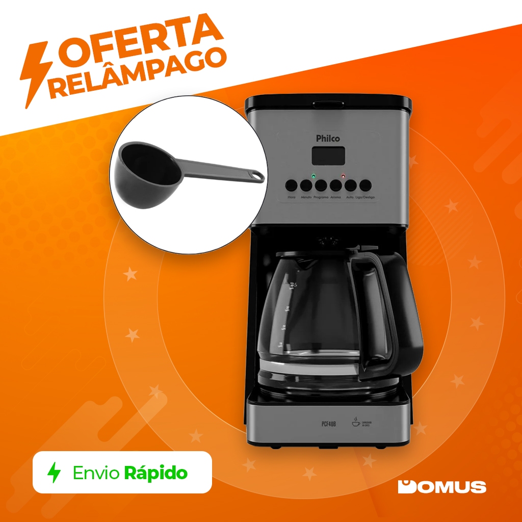 Cafeteira 40 Cafezinhos PCF40B Painel Digital Philco