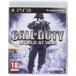 Jogo - call of duty world at war - Playstation 3 - mídia física