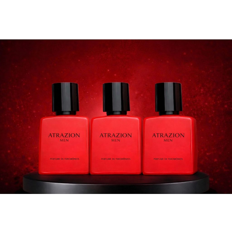 Perfume Atrazion Men e Women de Perfume de Feromônios Premium de Luxo Importado 60ml