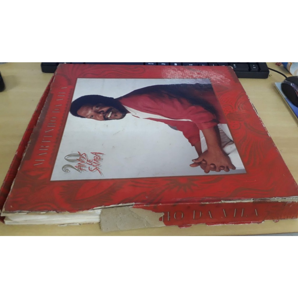 Lp/disco de Vinil - 20 Anos de Samba - 5 Discos