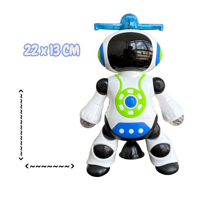 BRINQUEDO Robô Dançante com Luz, Som e Movimento Brinquedo Interativo Infantil