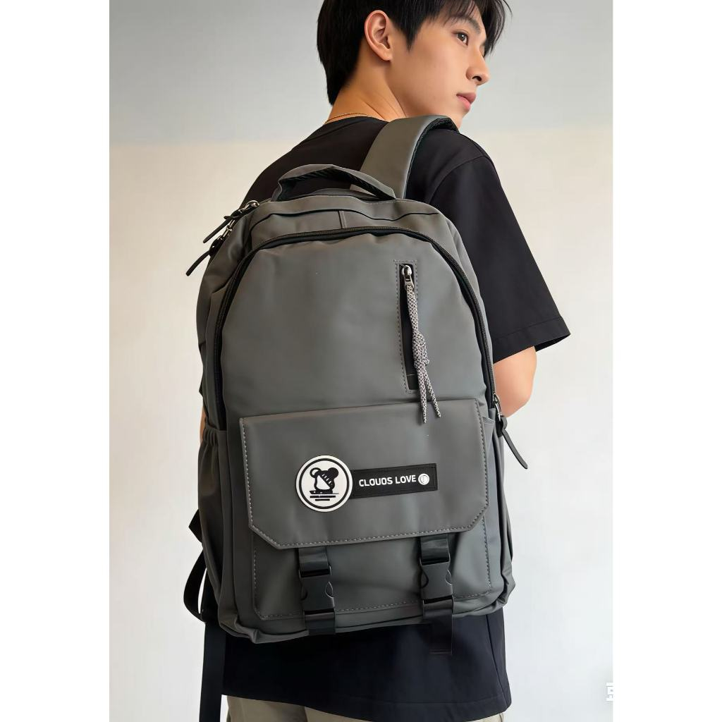 Mochila EMBORRACHADA -IMPERMEÁVEL COM RODINHO MASCULINO FEMININO PRA VIAGEM ESCOLA E TRABALHO MULTIFUNCIONAL