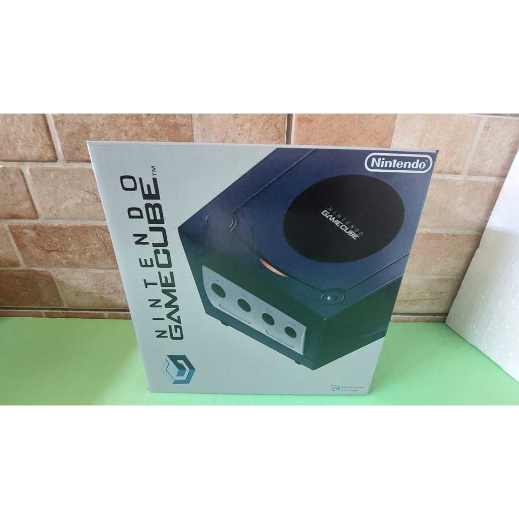 Caixa Vazia Videogame Game Cube Azul