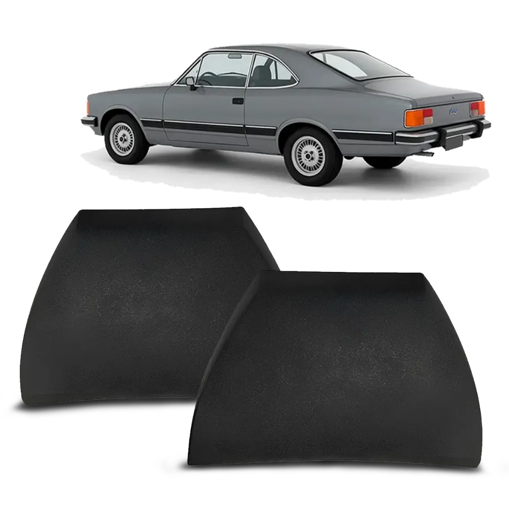 Par Ponteira Parachoque Traseira Opala 1980 a 1984