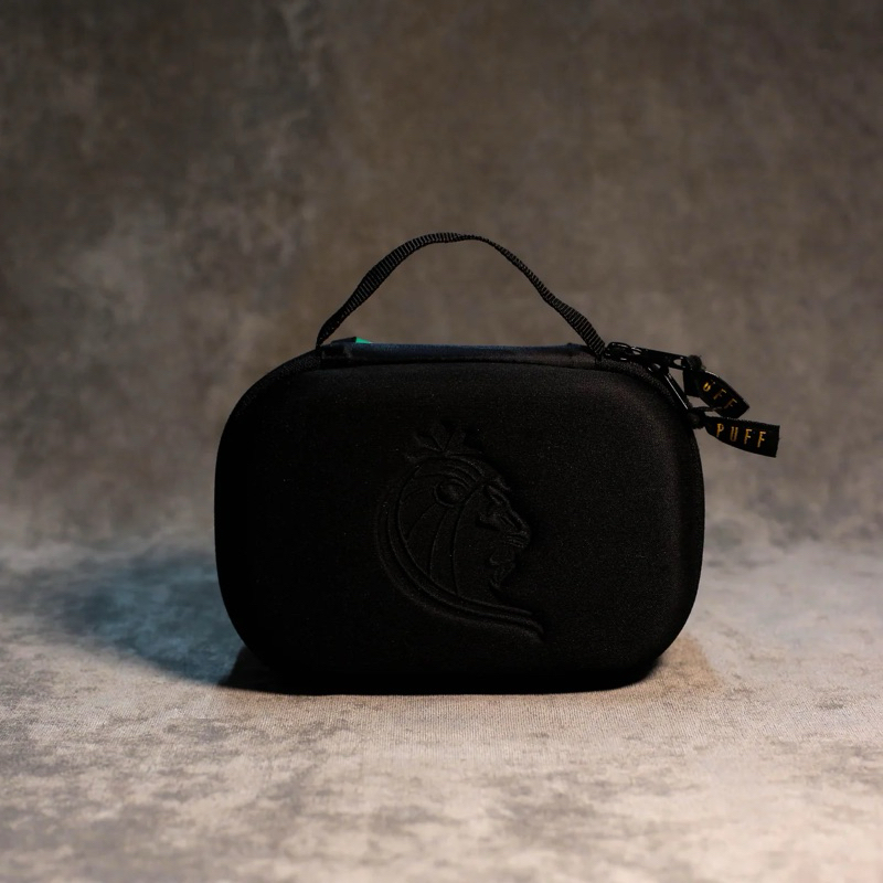 Case Puff PRO Preto Original | Estojo Premium Anti Odor Impermeável EVA | Alta Proteção Profissional