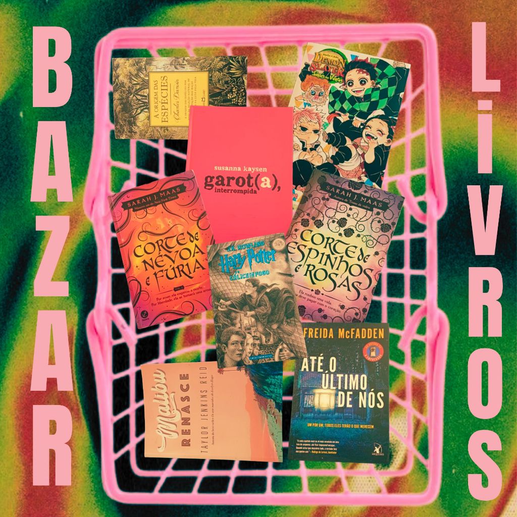 Bazar de Livros a partir de R$20,00