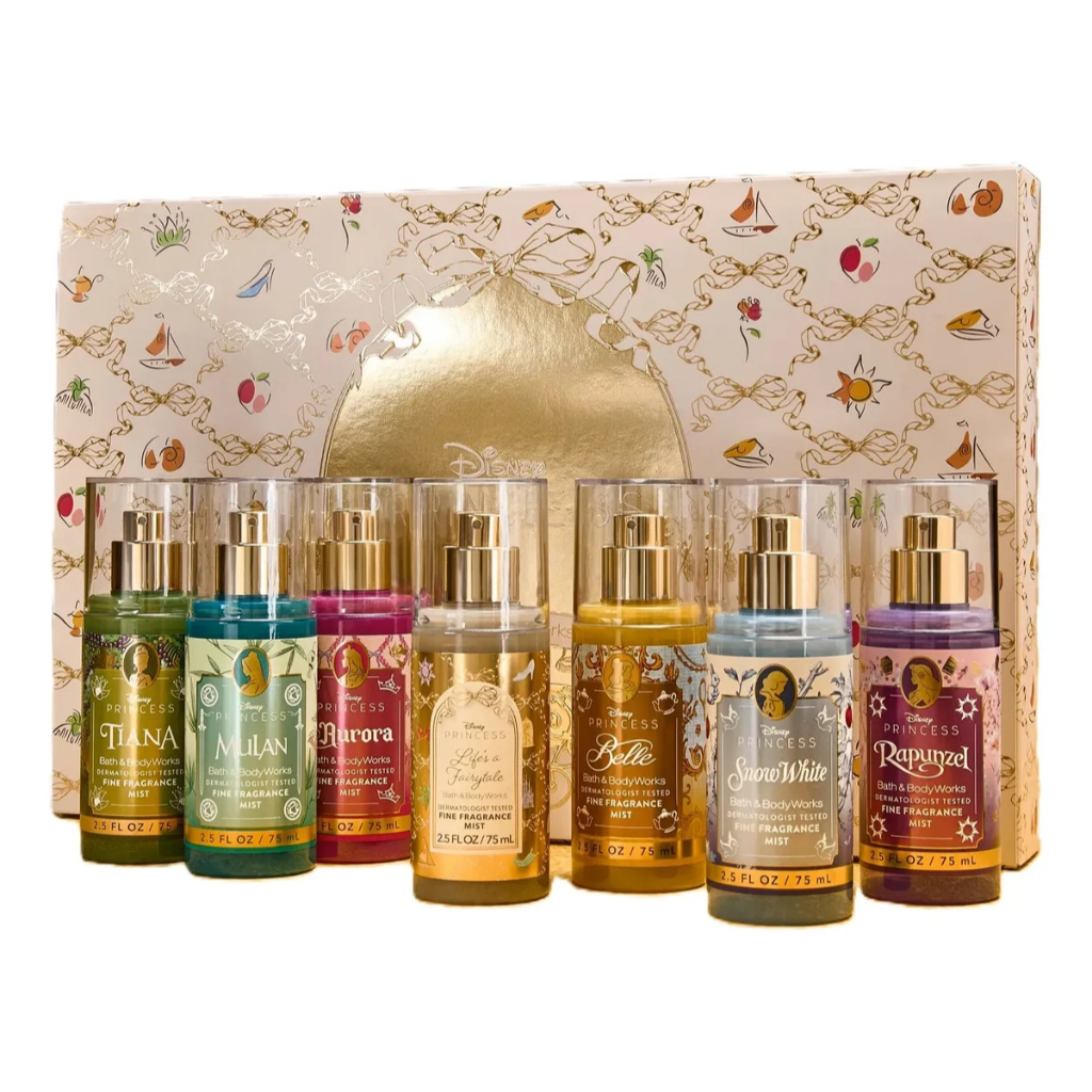 Conjunto De Mini Splash Bath & Body Works - Disney Princess