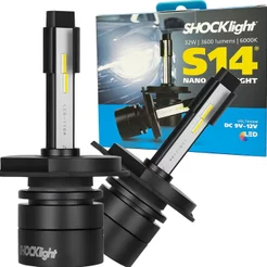 Lâmpada Super Led Mini Shocklight 32w S14 Nano H13 6000k