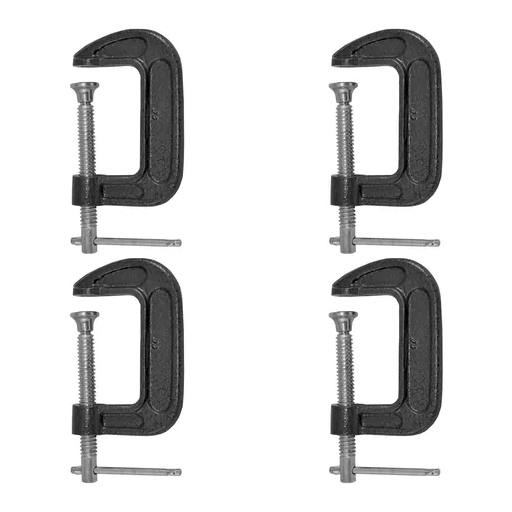 Kit 4 Grampos Sargentos Tipo C 2 Polegas Lotus