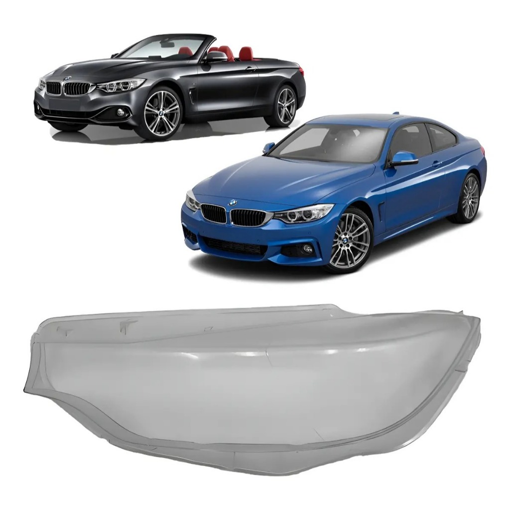 Lente Farol Dianteiro BMW 420i 428i 435i 2013 2014 2015 2016 Esquerdo Motorista
