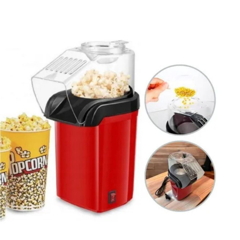Imagem Pipoqueira Elétrica Popcorn Maker 110V  Pipoca Sem Óleo