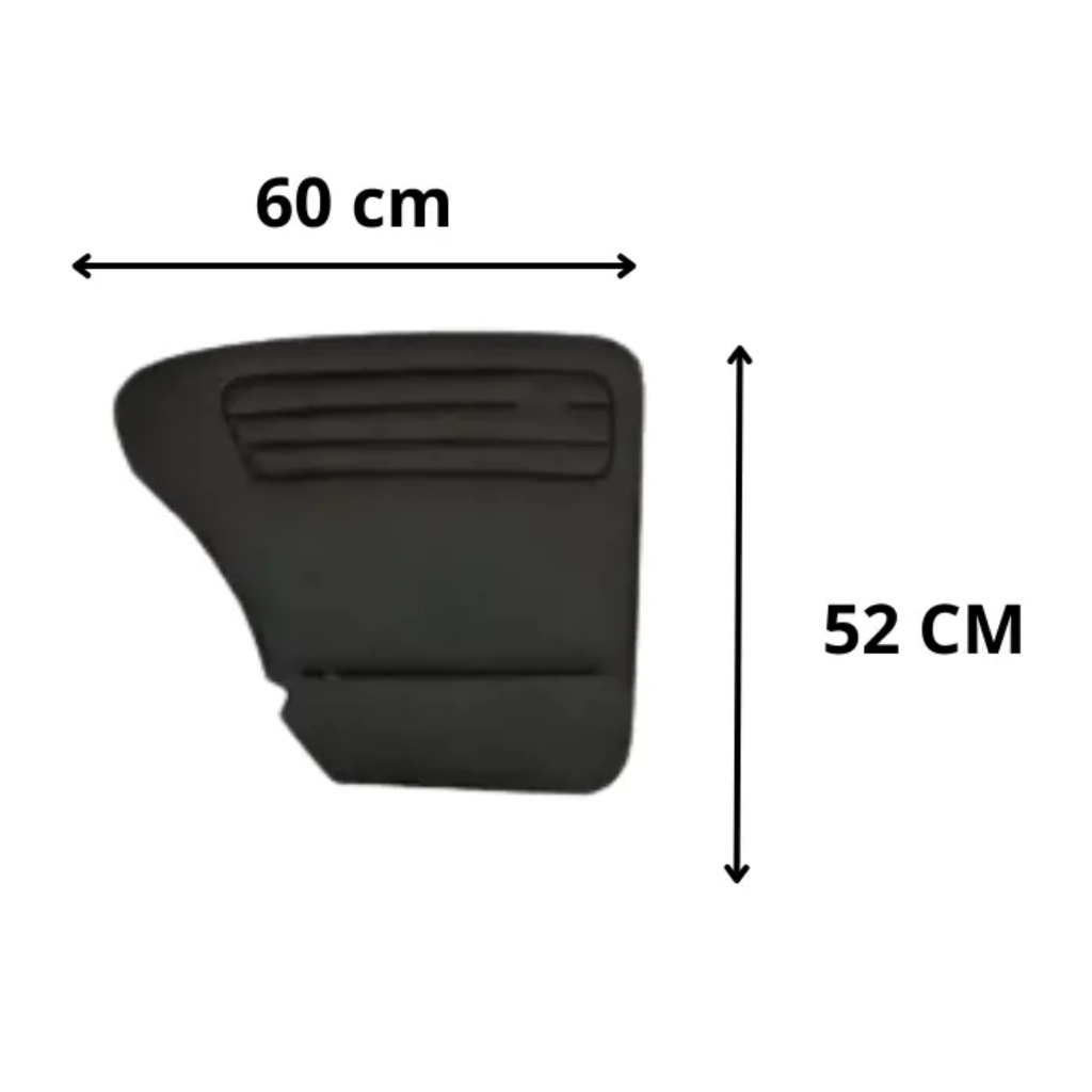 Jogo Forro Porta Vw fusca 63-77 4 peças C/Bolsa Nas Dianteiras — imagem 2 de 2