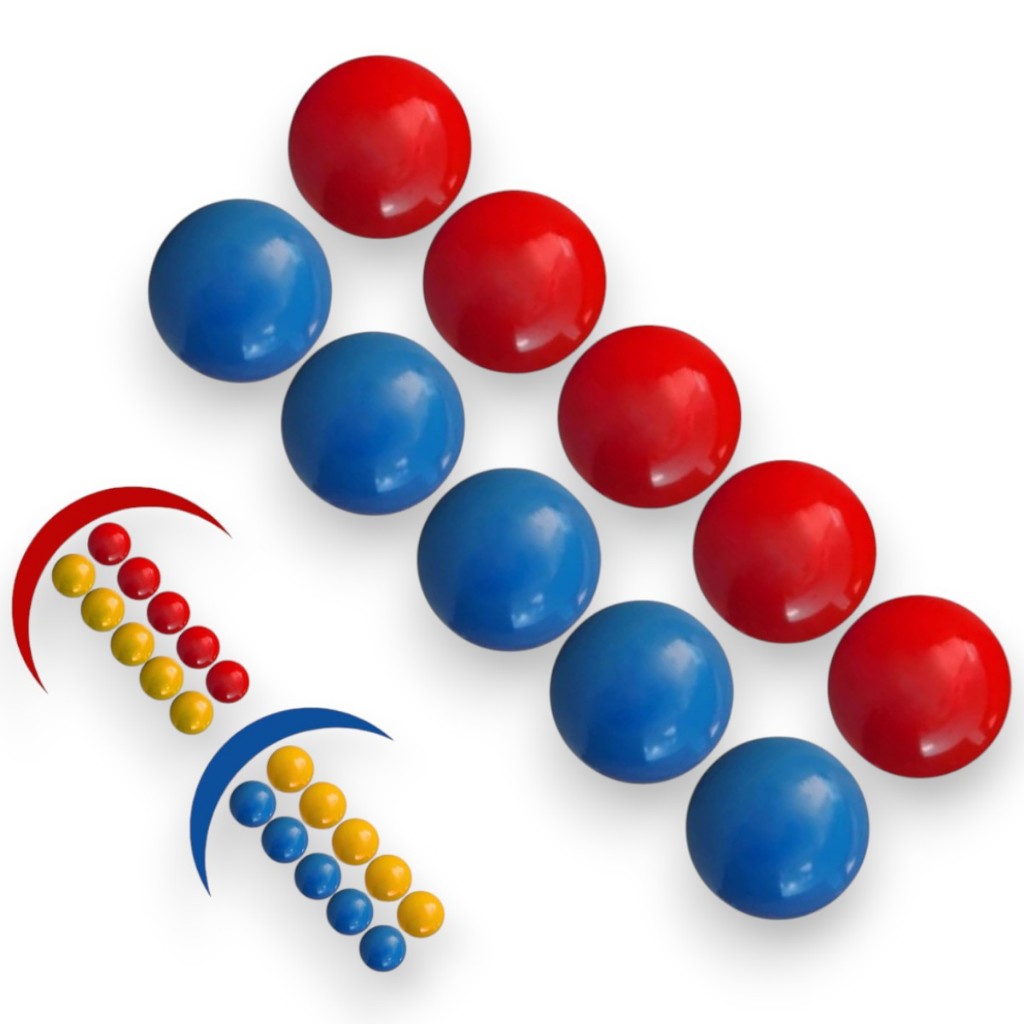 Jogo Bolas de Bilhar Mata Mata Snooker Sinuca 50mm 10 Bolas Resina Profissional
