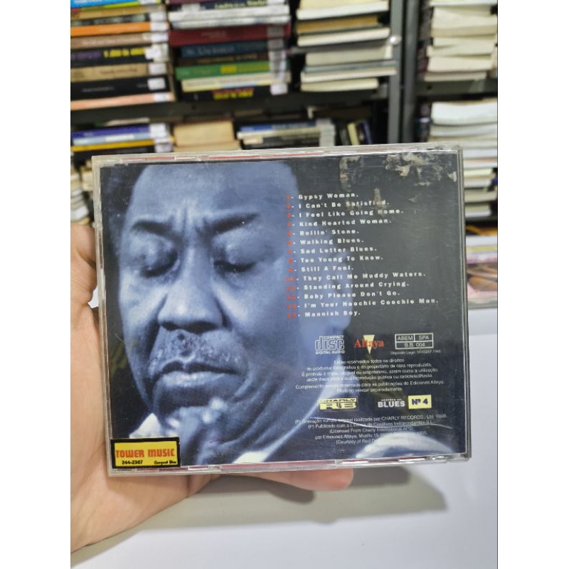 CD MUDDY WATERS - THEY CALL ME MUDDY WATERS - CD TOWER MUSIC - CD Usado - REF:CD629
