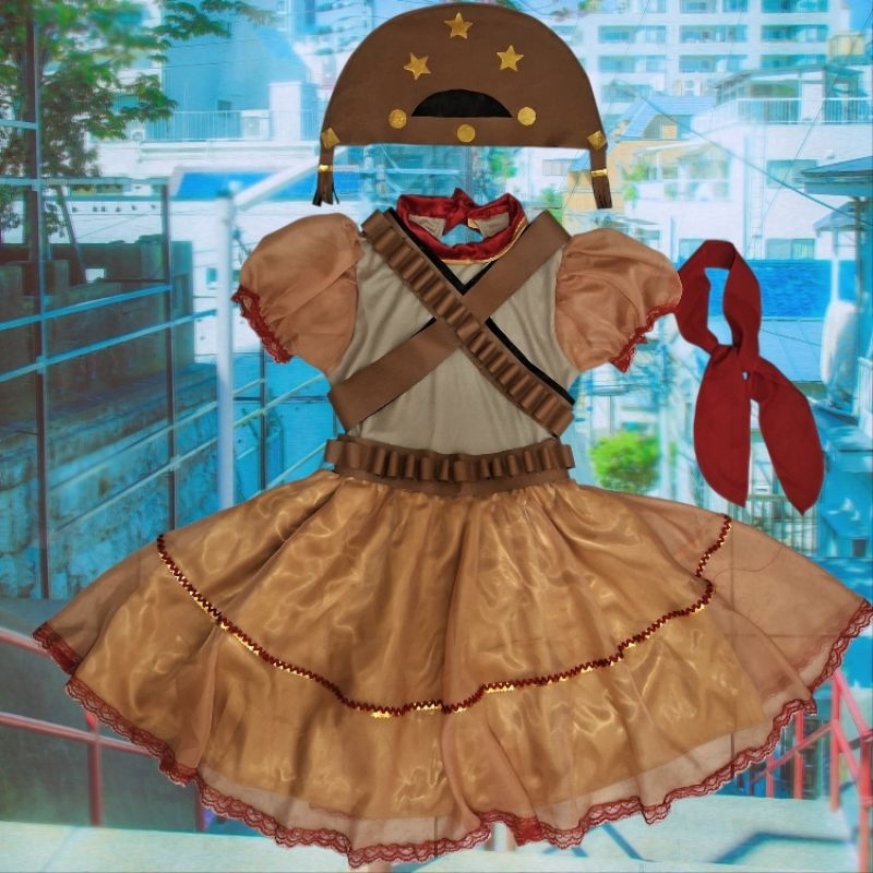 Vestido Adulto Cangaceira Maria Bonita V.P