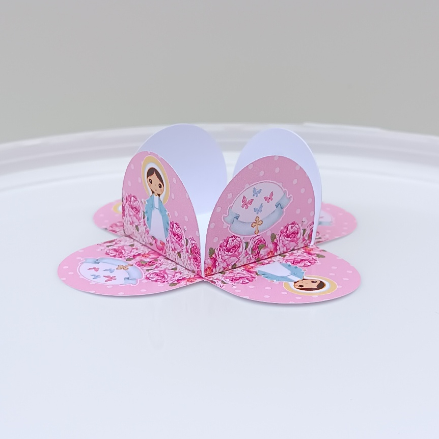Forminhas para Doces Jardim de Nossa Senhora l Personalizados l Lembrancinha de Festa l Aniversário l Festa Infantil
