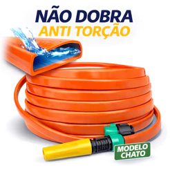 Mangueira Jardim 10 a 50 Metros Flexivel Anti-Torção e Anti-Dobras.