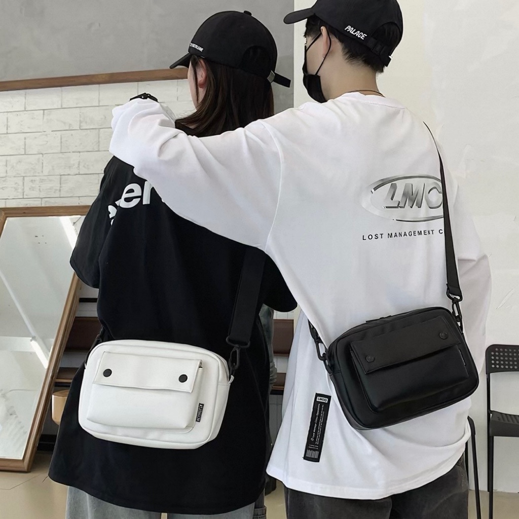 Bolsa Couro PU de Ombro Grande para Lazer Bolsas Feminina Masculino Modelo Novo