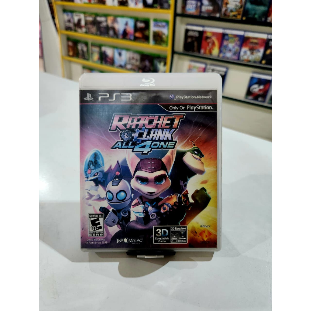 JOGO RATCHET & CLANK: ALL 4 ONE PS3 (SEMINOVO)