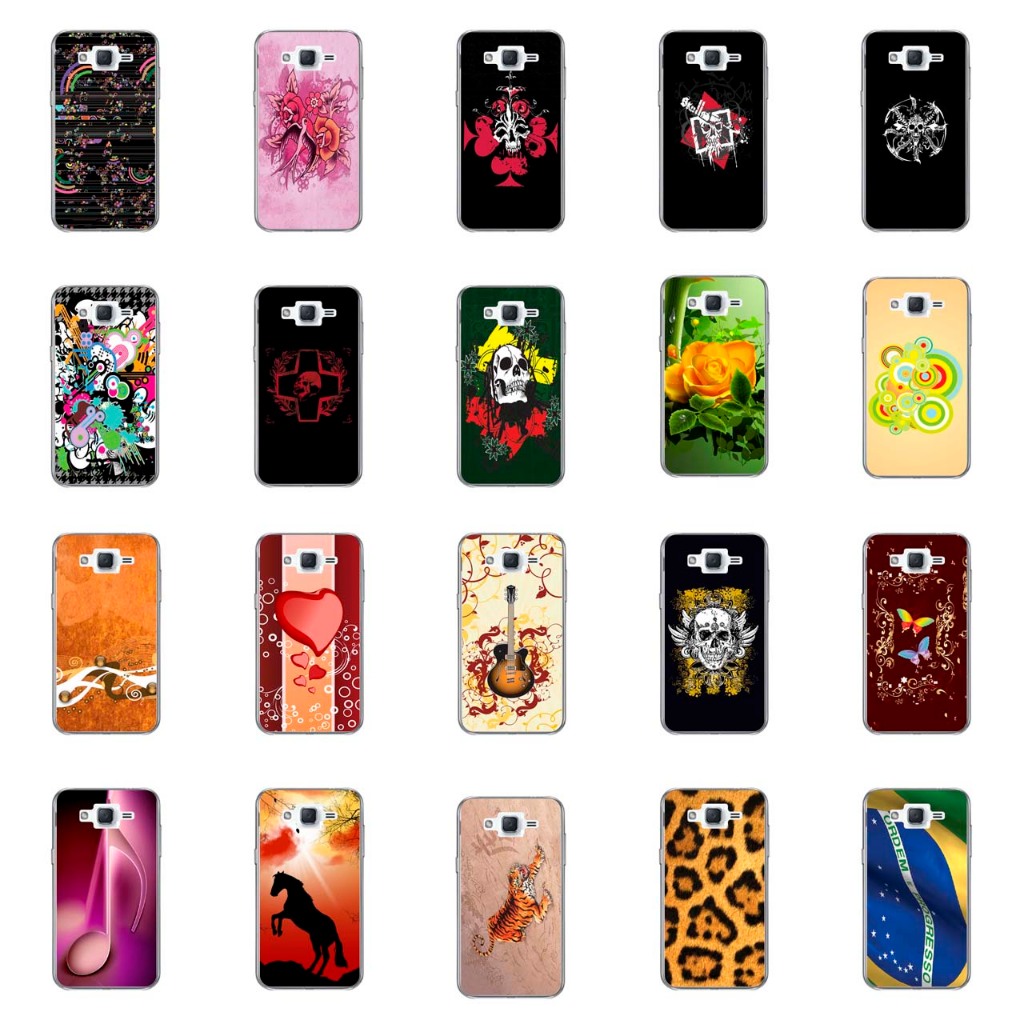 Capa Adesivo Skin006 a 628 Verso Para Samsung Galaxy J2 (J200)