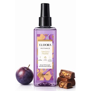 Body Splash Eudora Instance Ameixa e Praliné 200ml
