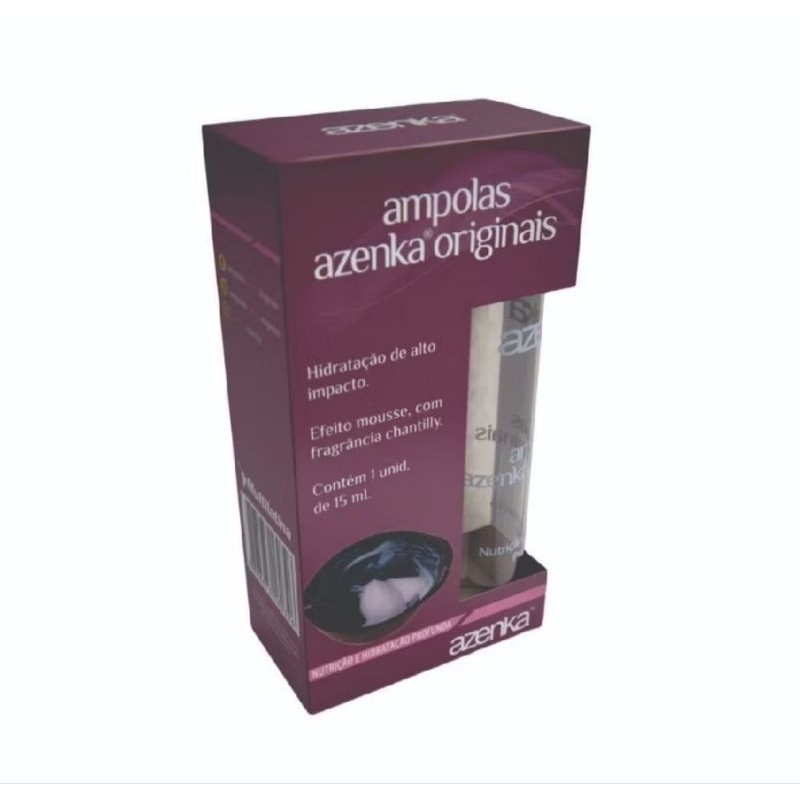 1 Ampola Azenka Originais 15 ML