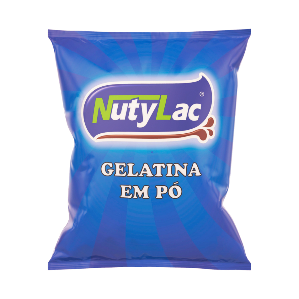 Gelatina em pó 1 Kg / 500g / 250g / 100g - 100% Pura - Sem sabor - Nutylac