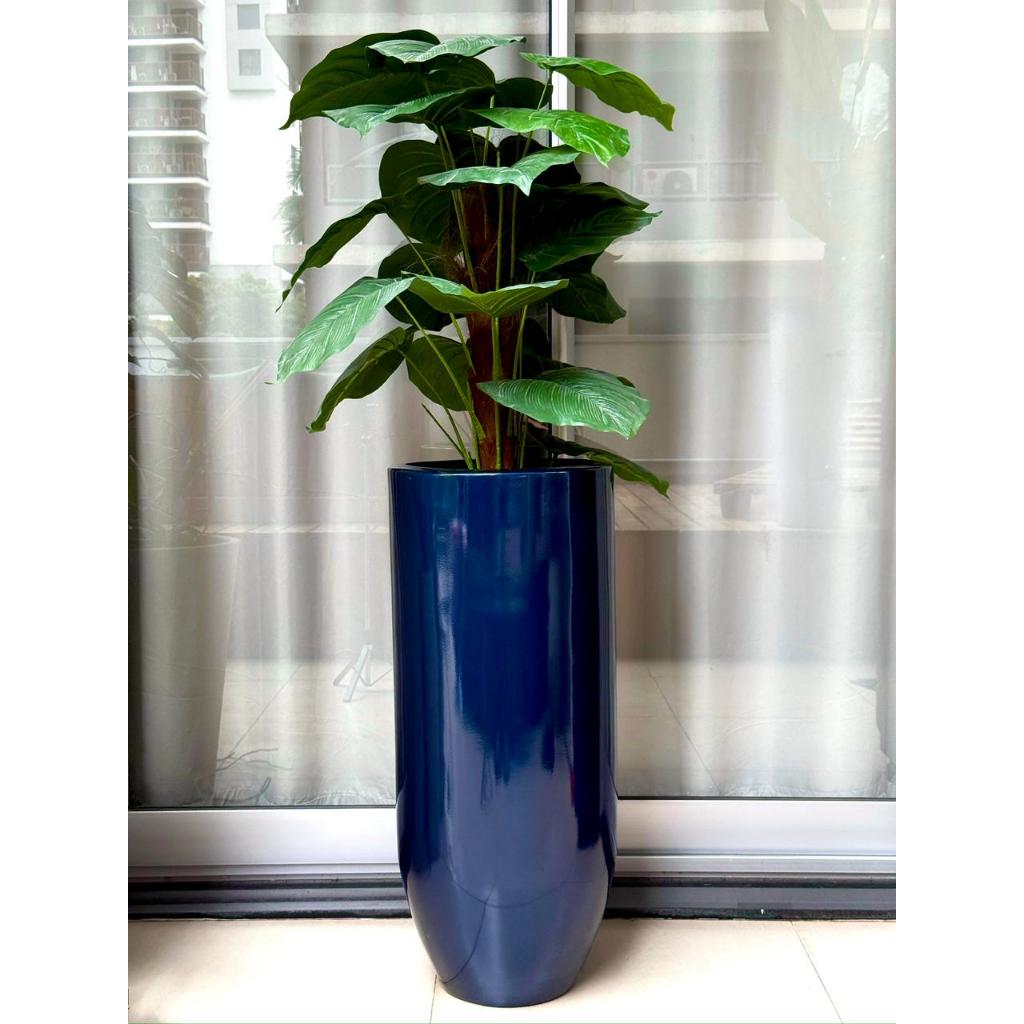 Vaso Vietnamita Para plantas Decorativo Fibra de Vidro 80cm