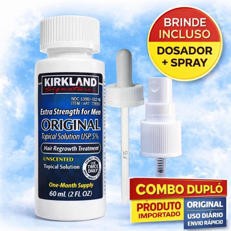 Serum de Crescimento Capilar e Barba + Acompanha Dosador - ORIGINAL - ENVIO IMEDIATO