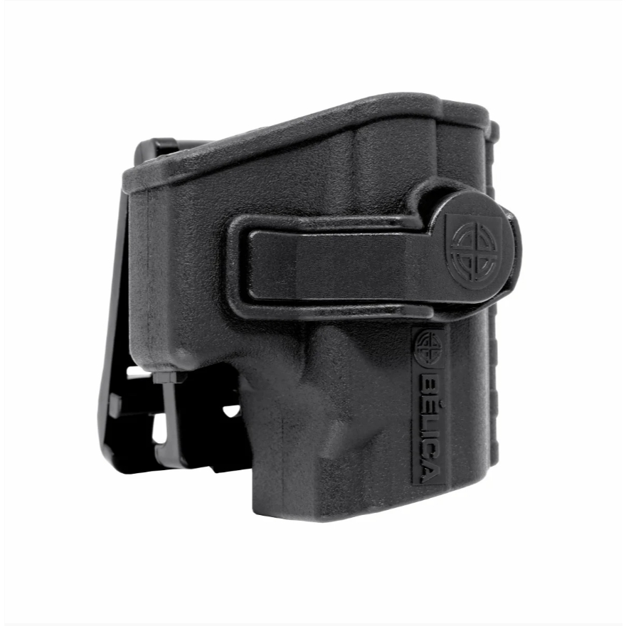Coldre Eagle FIT FAST Bélica - Cintura - Taurus GX4 Carry Grafeno .380 Glock G17 Gen5 G19 Gen5 G19x G20
