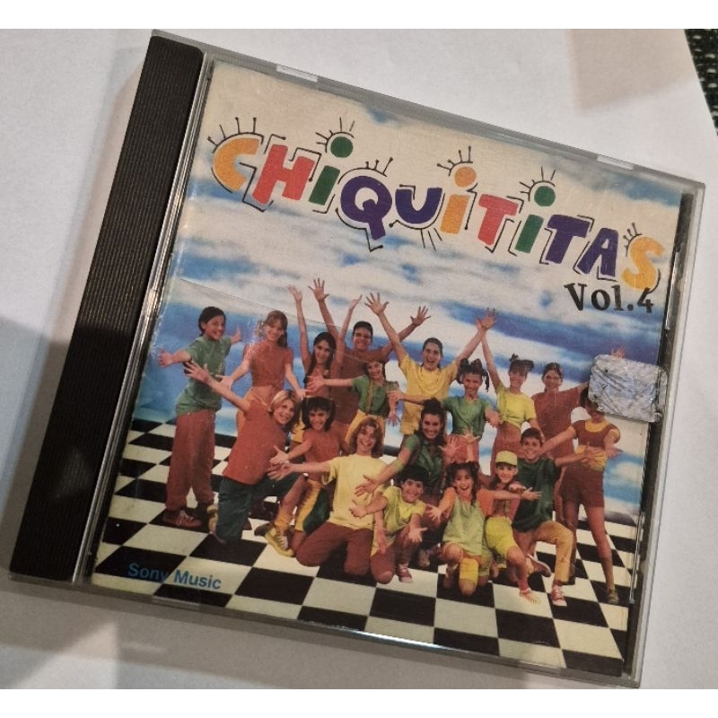 Cd Chiquititas vol.4 Original (Argentina)