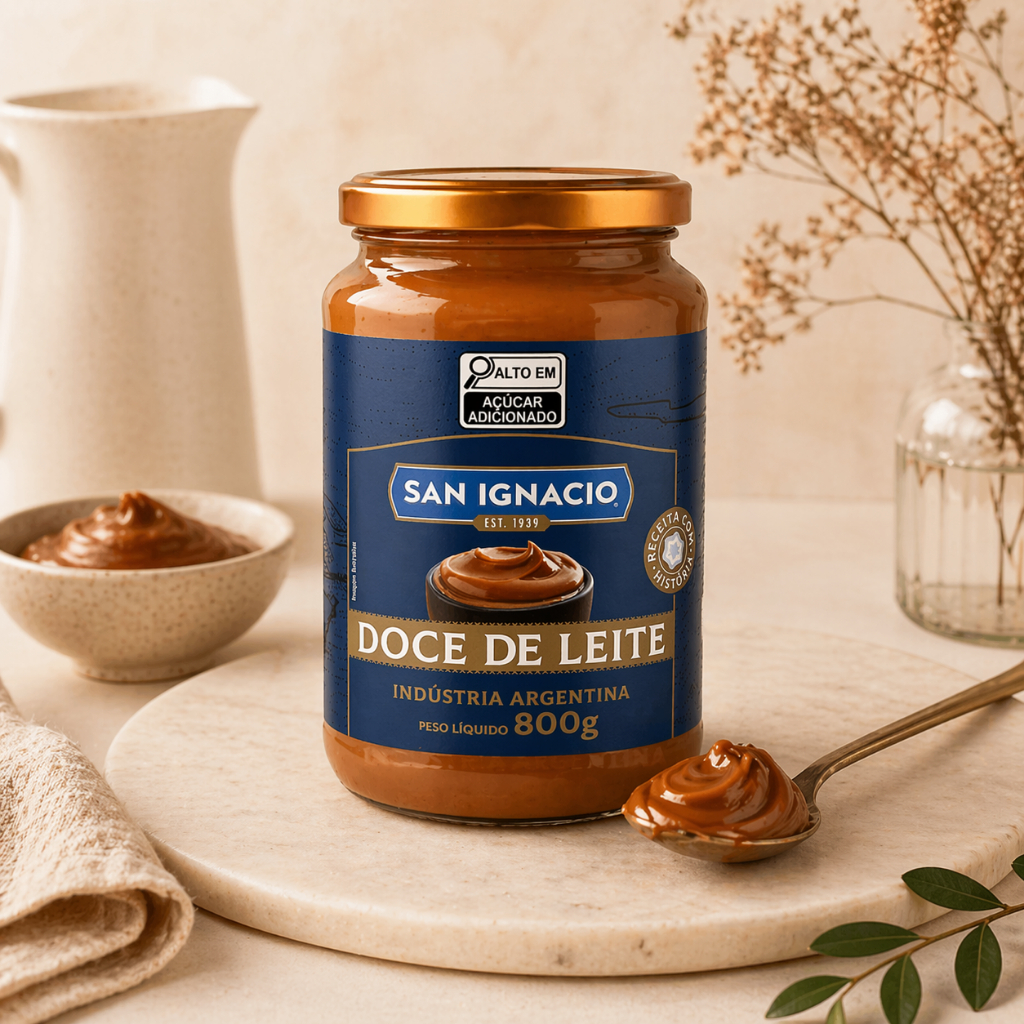Doce de Leite Argentino San Ignacio 800g – Cremoso Gourmet em Vidro