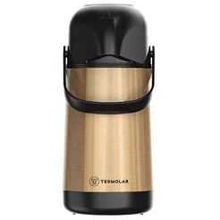 Garrafa Térmica Lumina Gold Bomba de Pressão 500ml TERMOLAR