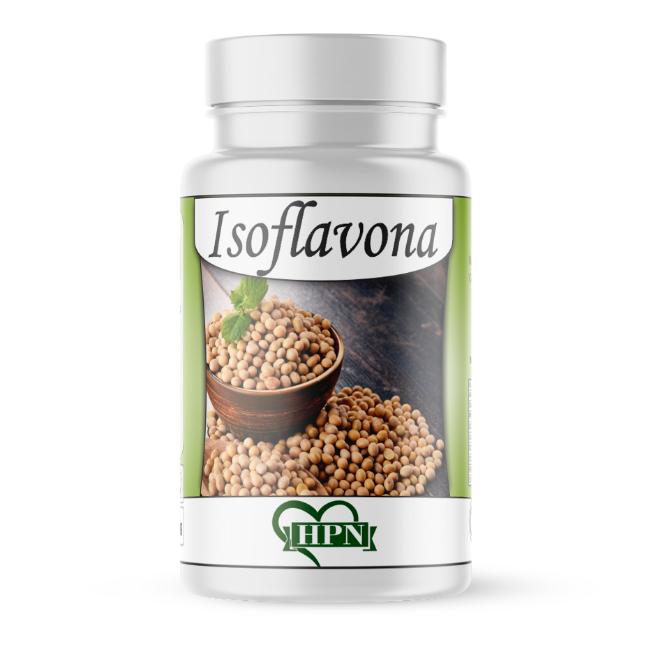 Isoflavona - 60 Cápsulas/500mg (Glycine Max) Natural 1 Unidade