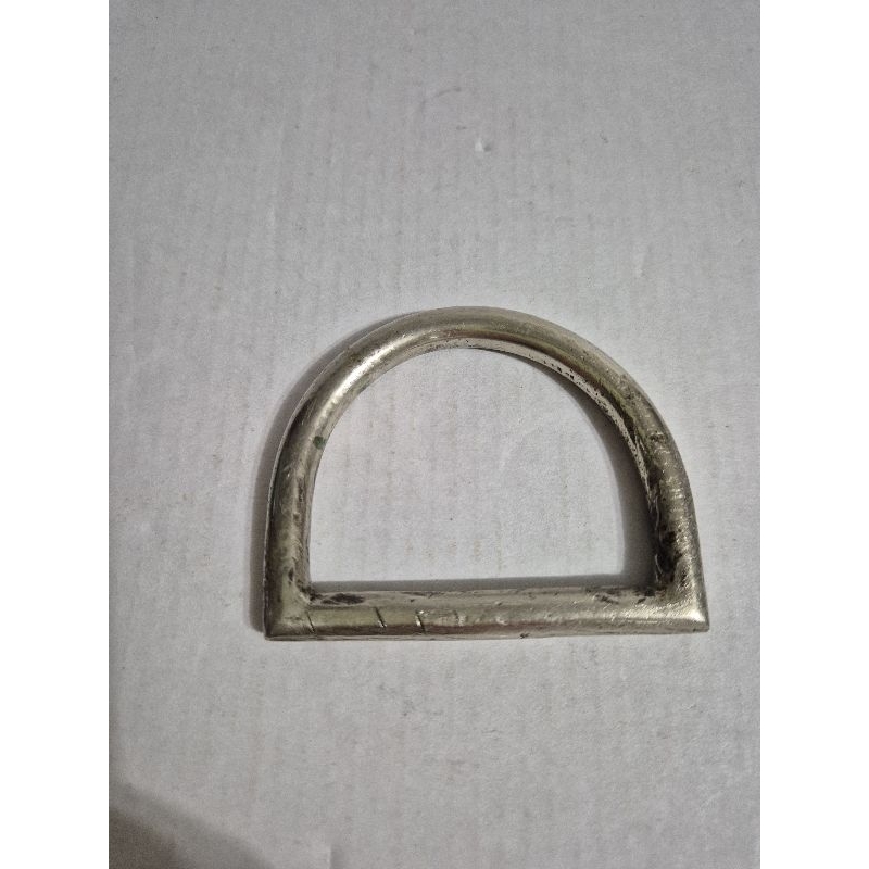 estribo argola alpaca antiga C4056