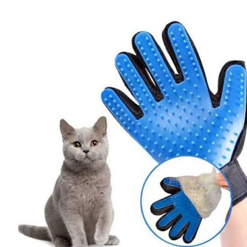 Luva Removedora de Pelos Pet Cachorro e Gato – Remove Pelos Fácil Sofá Roupa