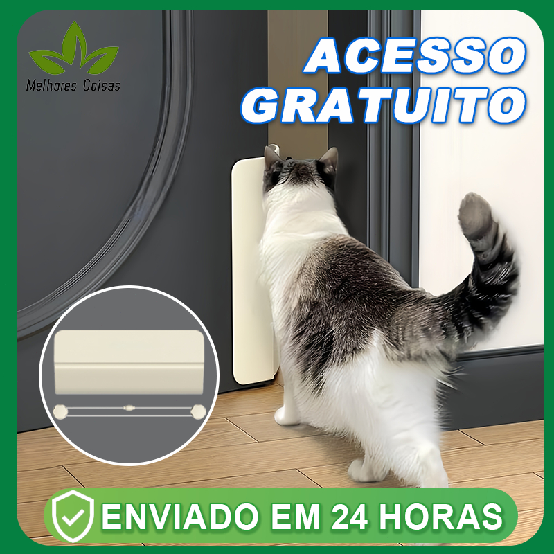 Abridor De Porta Para Animais Alça Privada Quarto Banheiro Interior Acessório