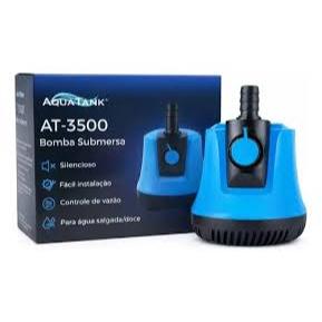 Bomba Submersa Aquatank At-3500 3500 L/h Aquários E Lagos