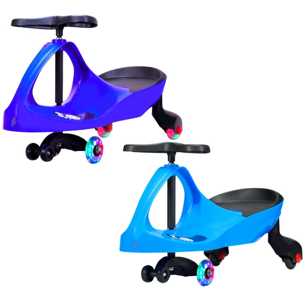 Carrinho De Rolimã Zig Zag Cores Sortidas 360 Com Rodas Iluminadas Infantil - Castela
