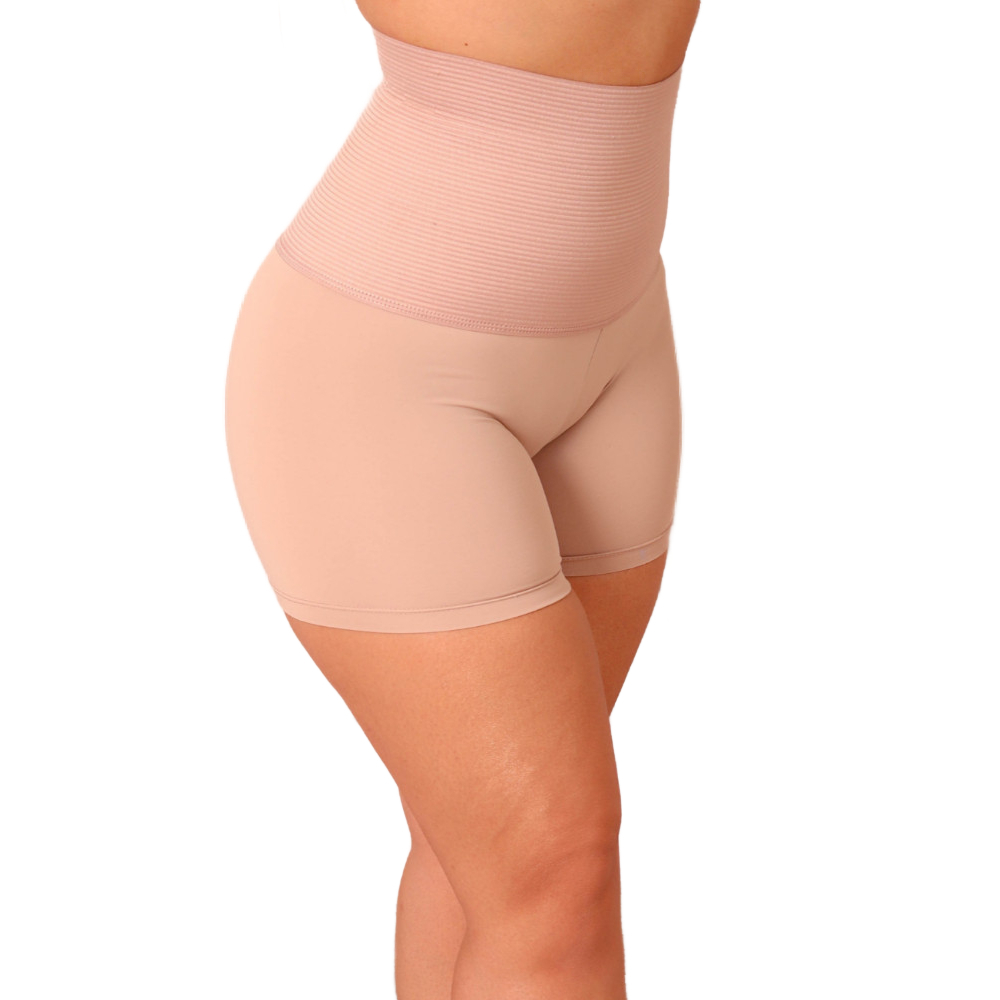 Short Cinta Seca Barriga Segunda Pele Liso Anágua Bermudinha Vestido Roupa Emagrecimento Feminino