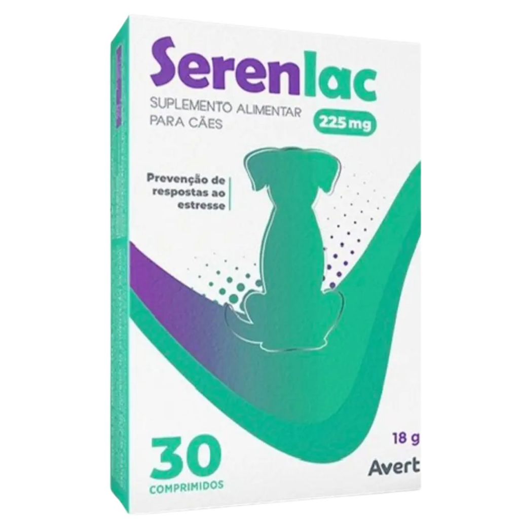 Serenlac 225mg Suplemento Alimentar 30 comprimidos - Avert