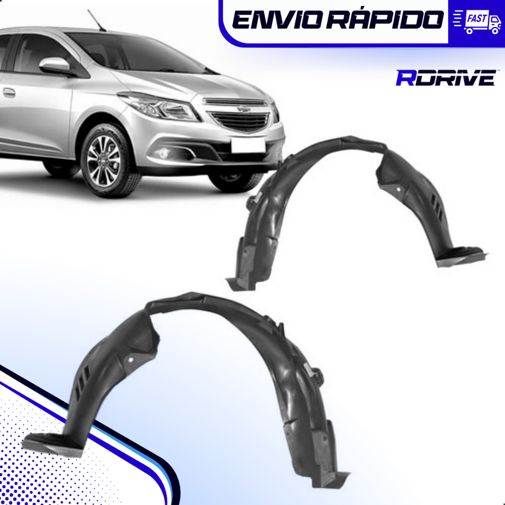 Parabarro Onix 2012 a 2020 Dianteiro Direito ou Esquerdo Unitário Chevrolet Molde Original