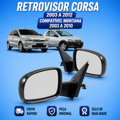 Retrovisor Corsa 2003 2004 2005 2006 2007 2008 2009 2010 2011 2012