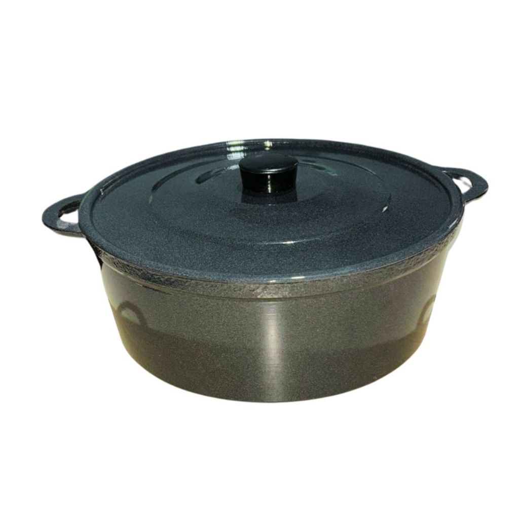 Panela Alumínio Fundido batido grosso 26cm para fogão a lenha fogão a gás ou fogareiro