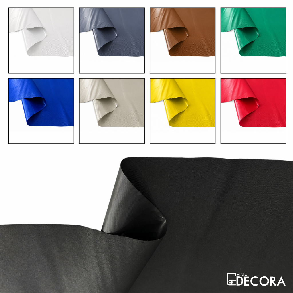 Lona Para Toldo Cobertura Portão Cortina Impermeável Dupla Face Diversas Cores Tenda
