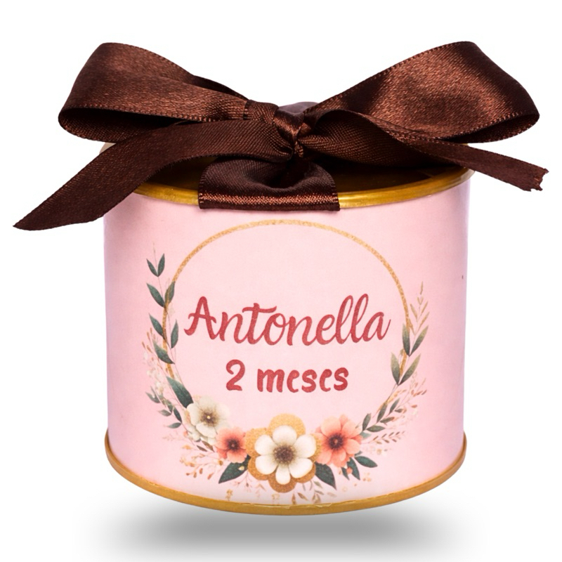 Tubolata Personalizada com Nome 5x6 Lembrancinha Infantil Luxo Kit Mini Tubolata Festa Maternidade Batizado