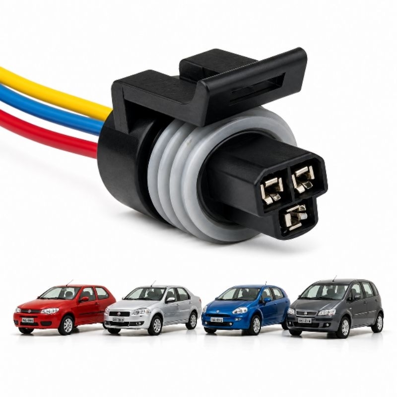 Chicote Pressostato Ar Condicionado Palio Siena Punto Idea Conector